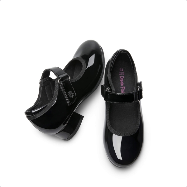 Girls' Mary Jane Tap Shoes - BLACK-PAT - 3
